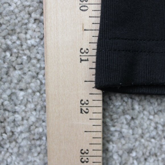 Polo Ralph Lauren Sweatpants Mens XL Black/White Zip Ankle Joggers 32" inseam - Picture 4 of 13